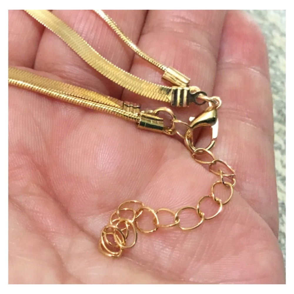 High Quality Dual Gold Chain Necklace - Picture 6 of 6
